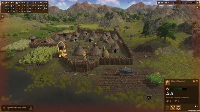 DAWN OF MAN Ep. 06 - BUILDING A MEGALITH | Prehistoric City Building Survival Gameplay смотреть онлайн