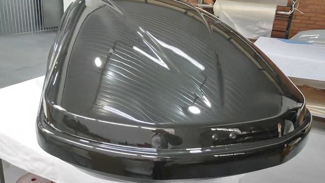 Автобокс на крышу Voyage L V440 черный металлик