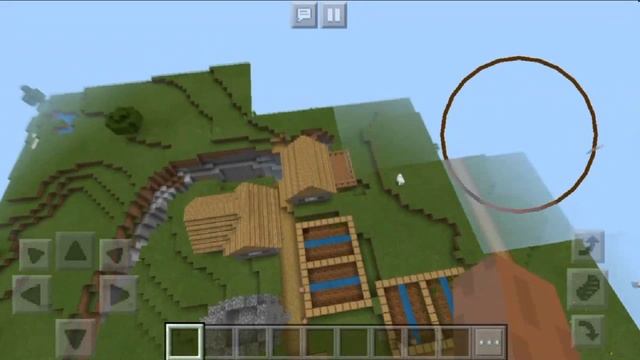 Сид на генерацию огромной деревни в MINECRAFT PE 1.5.2 смотреть онлайн