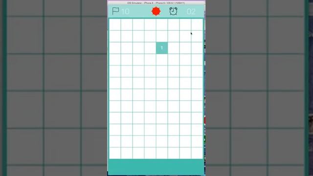 Color Mines (inspired classic Minesweeper on Windows OS) build on Swift for iOS 8 смотреть онлайн