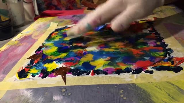 Art.Acrylic. 2 картины на стекле+1 на холсте✨ смотреть онлайн