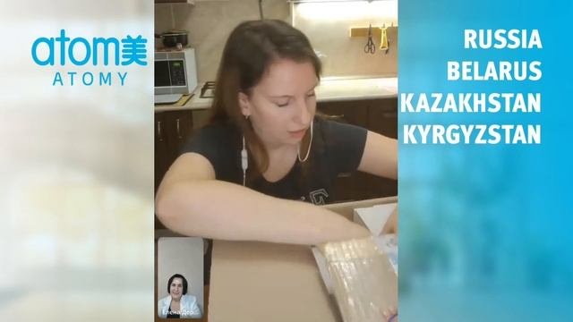 Эфир-распаковка товаров Атоми #корейскаякосметика #атоми #атомимосква