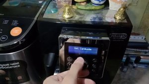 Смена языка с Английского на Русский DeLonghi ECAM23 460 B Cappuccino