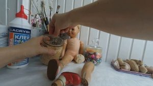 Мастер Класс  Реставрация прессопилочной куклы  своими руками