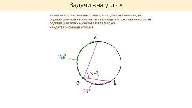 «Плоская геометрия». Задачи «на Углы». Видео-3 этой серии. ЕГЭ, Профиль. Математика для гуманитарие смотреть онлайн