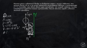 СКОЛЬКО ШАРИКОВ НУЖНО, ЧТОБЫ ПОЛЕТЕТЬ (ЕГЭ-2017)