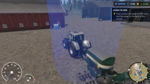 Real Farm Gameplay : Career Mode Farming!  Cultivating, Seeding, & Harvesting! (PC Let's Play)