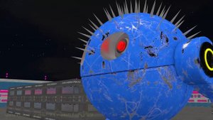 Spider Robot Monster vs Robot-Jet Pacman vs Biped Robot Pacman