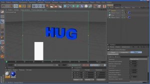 Как создать заставку в cinema 4d урок #1
