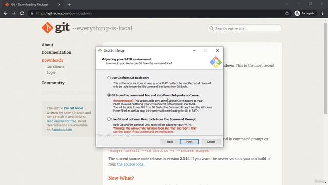 002 Git Windows Installation смотреть онлайн