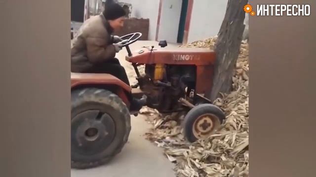 Как работают настоящие китайские мотоблоки
