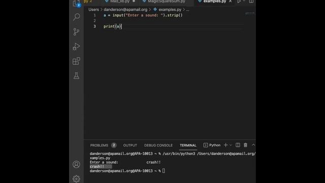 Python Strings