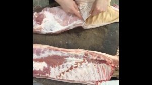 Как снять с Свинины шкуру