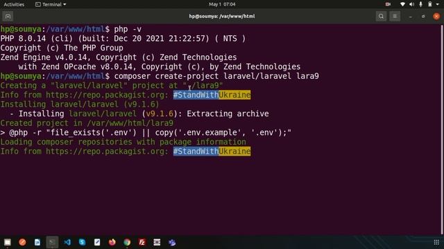 Laravel 9 Installation | Laravel tutorial | Install laravel using composer | Learning Points