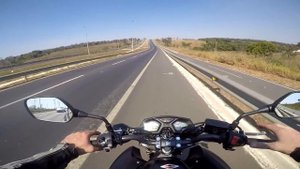 HONDA CB 650F - TOP SPEED (Tentativa)