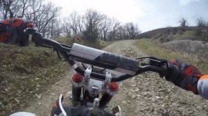 Pit Bike Kayo TT 160 vs kawasaki kx 125 vs beta 300 rr vs husquarna 510 - strada sterrata - bosco