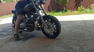 Dnepr MT started moving Днепр МТ тронулся с места