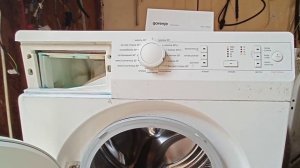 Стиральная машинка Gorenje моргают все лампочки.
