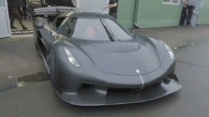 Звук выхлопа Koenigsegg jesko