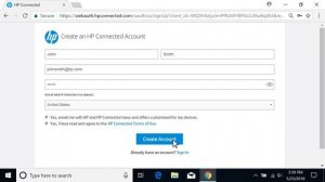 Как зарегистрировать принтер на сайте HP Connected