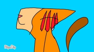 коты воители Анимация поединок Звездоцап и Ярохвост.