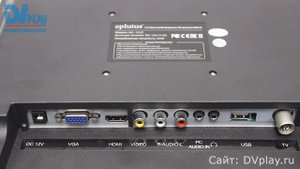 Eplutus EP-123T - обзор телевизора с тюнером DVB-T2