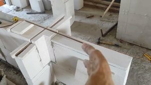 Перегородки из газоблока и кирпича. Простые и сложные.