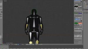 Анимация в Blender (ходьба).
