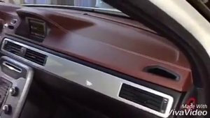 перетяжка салона кожей Volvo xc70