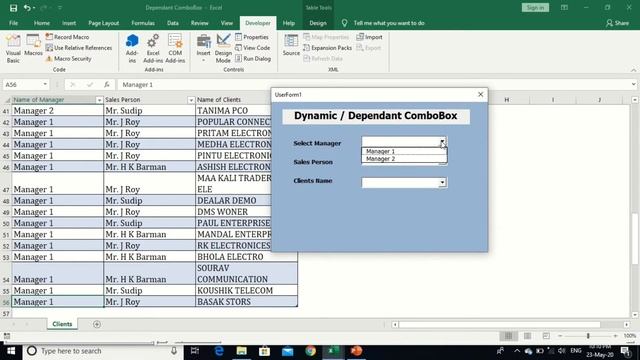 Fully Dynamic List in ComboBox Excel VBA || Dependant ComboBox VBA || ComboBox in userform смотреть онлайн
