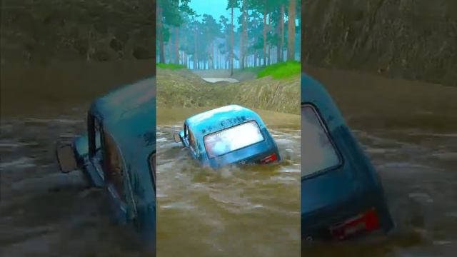 ПРОЕХАЛ БОЛЬШУЮ ЛУЖУ НА ЛЕКСУСЕ в SPINTIRES MUDRUNNER