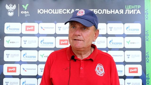 ЮФЛ Центр-2. «Академия футбола им.Ю.П.Сёмина» – «Витязь». 22-й тур. Интервью смотреть онлайн