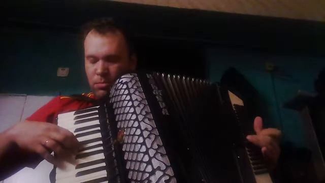 Кавер из мультфильма Шёлковая кисточка на аккордеоне. смотреть онлайн