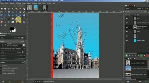 GIMP 2.10.8: Tuto 92 ( Création couverture album )