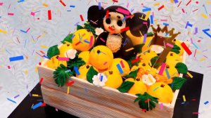 Торт с чебурашкой на День рождения #чебурашка