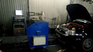 Замер мощности лада калина спорт 1.8