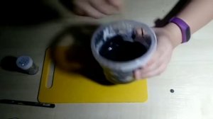 Делаю Black Slime!Слайм из клея, ПВА