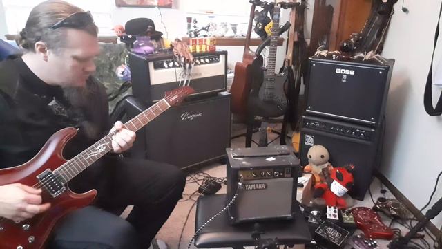 Yamaha RGX520FZ, Yamaha GA 10, ARION Over Drive SOD-1 Short