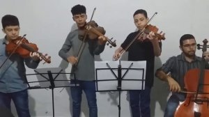 Quarteto Four Bass String , Minuet in A Minor   Johann Krieger