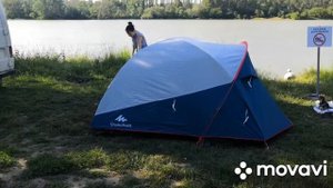 обзор палатки Quechua FRESH/BLACK.из Декатлон июнь.2021 год.