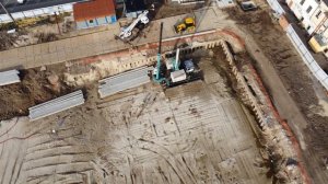 Калуга. Строительство Театра Юного Зрителя.