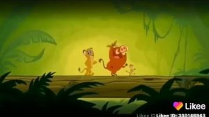 Король лев за одну минуту