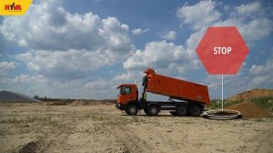 How to operate truck tipper in a safe way