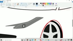 How to draw 3D Car on computer using Ms Paint | 3D Car Drawing | Ms Paint.