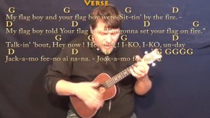 Iko Iko - Ukulele Cover Lesson in G with Chords/Lyrics
