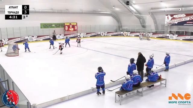 ЗШ (2) 12-13 г.р. | Атлант - Торнадо | 30 Ноября 2023 г. 10:25 | смотреть онлайн