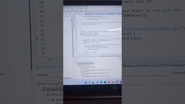 Selenium TestNG data driven scenarion from json file смотреть онлайн