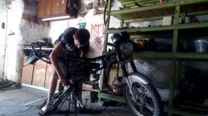 Восстановление мопеда Орион 125