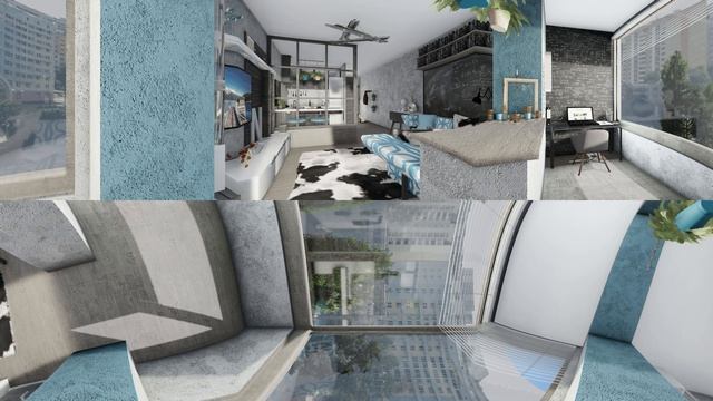 ПАНОРАМНОЕ ВИДЕО Селезнева К.С. Дгту факультет ШАДИ 7С-29.80м²