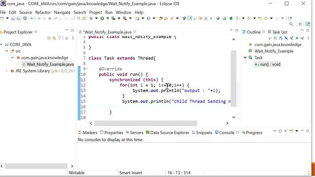 wait notify and notifyall method in java смотреть онлайн